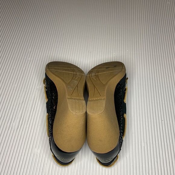 Sperry Top-Sider Woman's Sz 8.5 Leopard embossed wedges - Picture 9 of 9